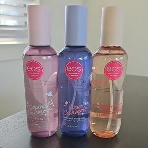 eos Cashmere Body Mist Trio - Pink, Purple, Orange
